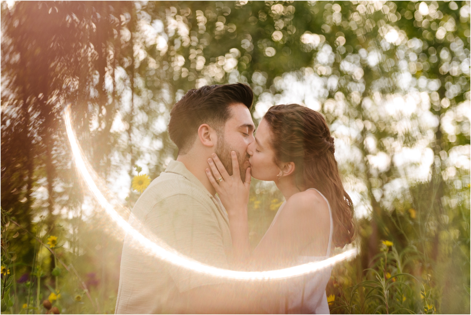 beautiful engagement photo